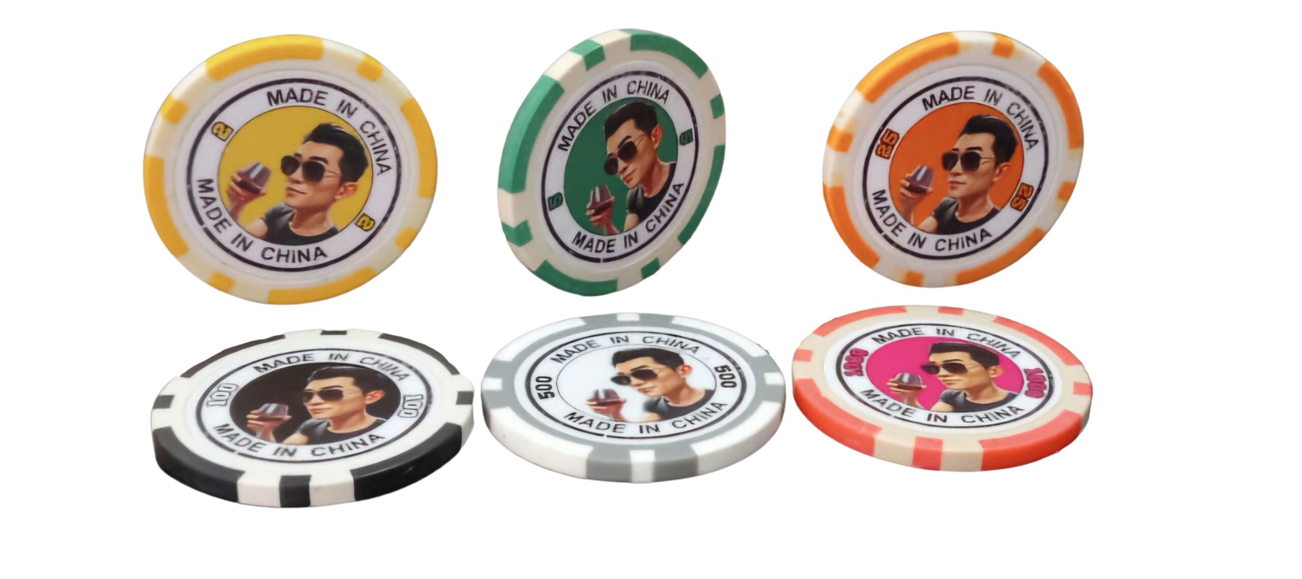 Custom Poker Chip Style Tokens and Vouchers